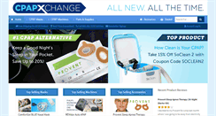 Desktop Screenshot of cpapexchange.com