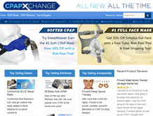 Tablet Screenshot of cpapexchange.com